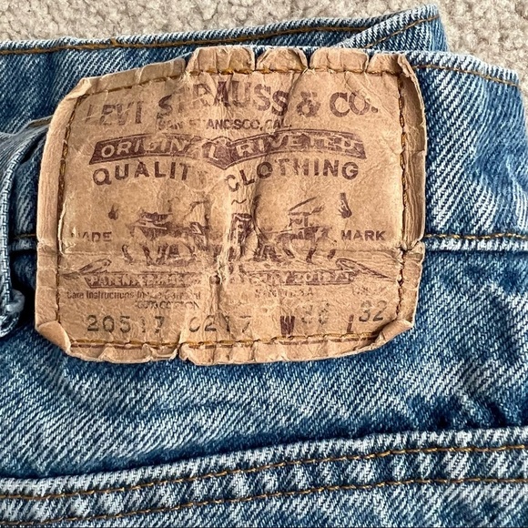 Vintage 1985 Levi’s Orange Tab 517 Bootcut Jeans Made in USA Tag 38 X 32 - Picture 9 of 11